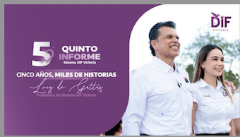 La presidenta del DIF Victoria Lucy de Gattás presentará su quinto informe de actividades.