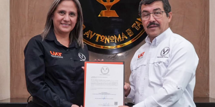 Rector de la UAT nombra a la Dra. Bárbara Macías como encargada de Despacho de la Secretaría de Investigación y Posgrado
