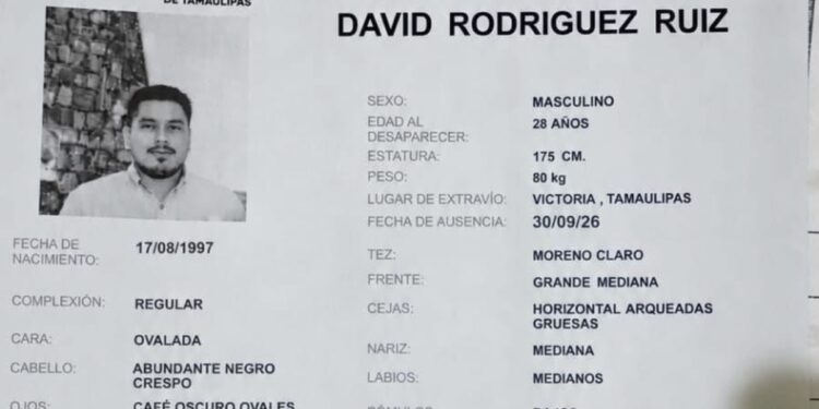 Desparece otro joven en Ciudad Victoria; ya son 3.