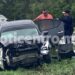 Embarazada resulta lesionada en choque carretero